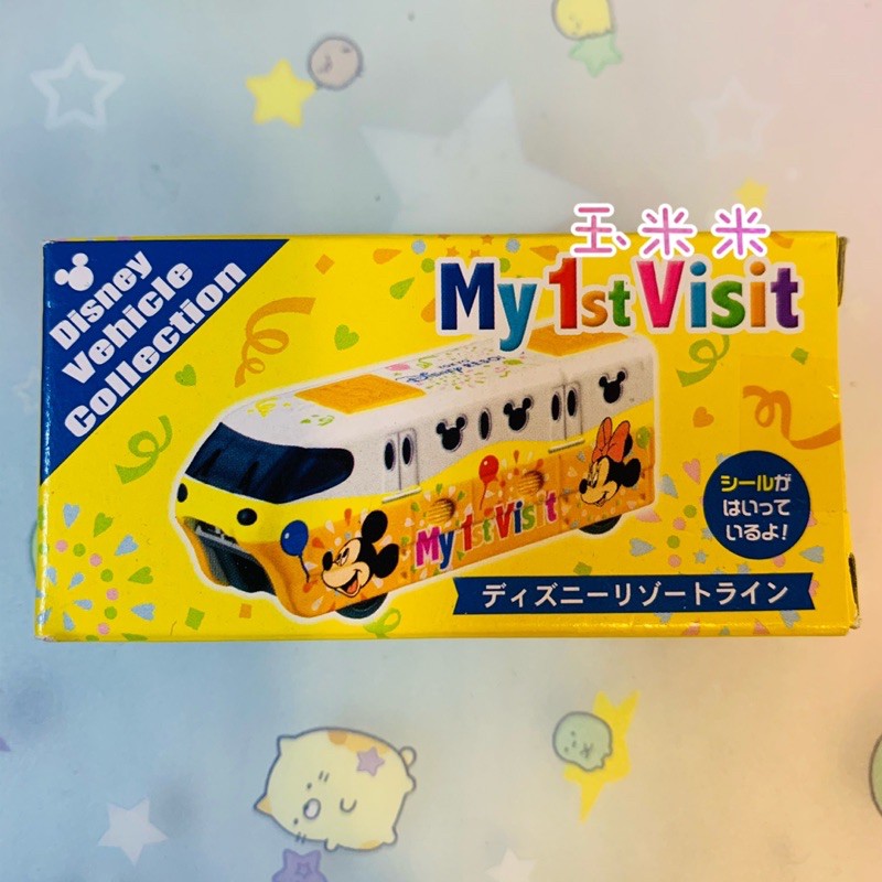 日本 迪士尼樂園 DISNEY 米奇 玩具總動員 TOMICA聯名 多美小車 遊園車 巴士 電車 輪船