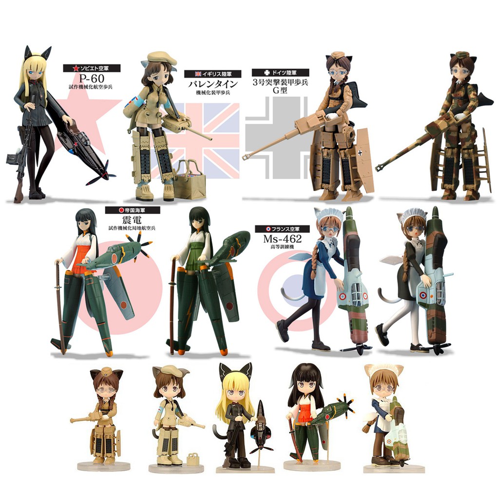 Konami軍武娘盒蛋1 武器娘機娘坦克少女強襲魔女兵器娘 蝦皮購物