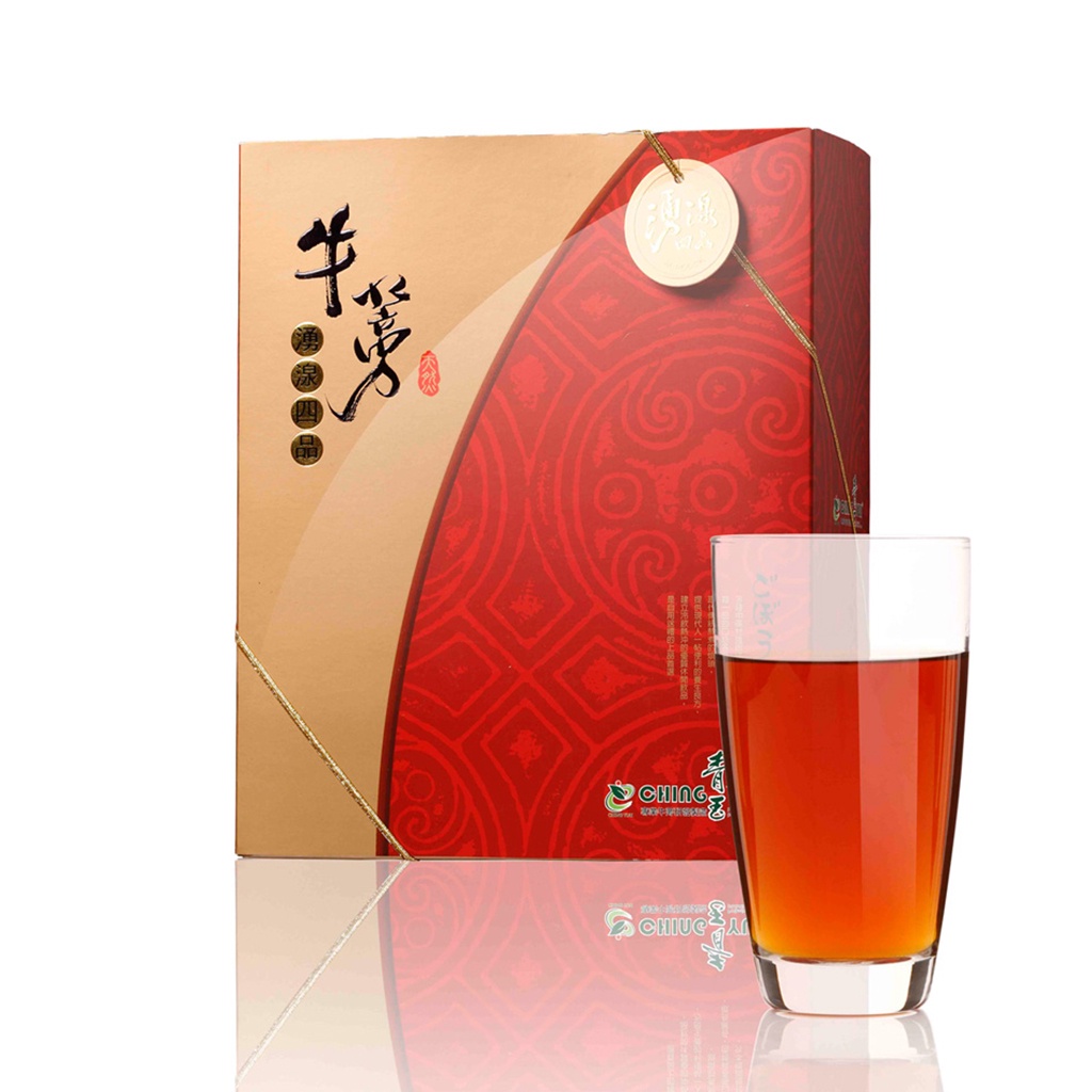 【青玉牛蒡茶】湧湶四品禮盒牛蒡茶包(6gx40包/1盒)