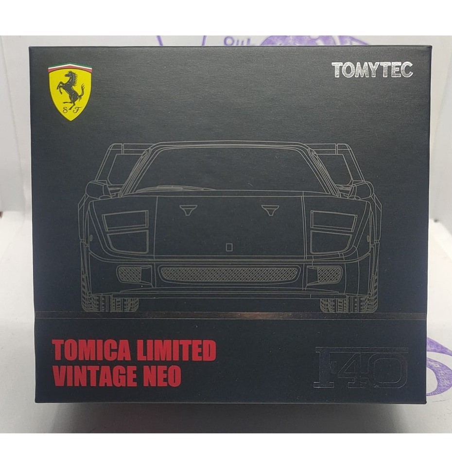 (現貨) Tomytec Tomica 多美 F40 Ferrari 法拉利 黑色 TLV