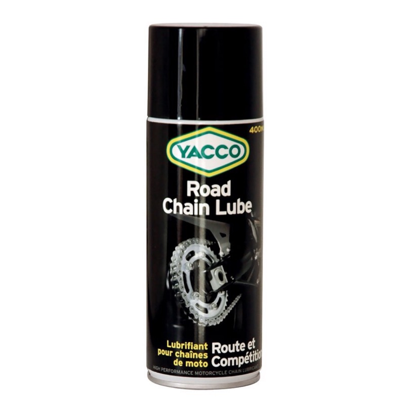 YACCO 亞可 法國原裝進口 乾式鏈條油 高黏度不易甩油 400ml GOGORO
