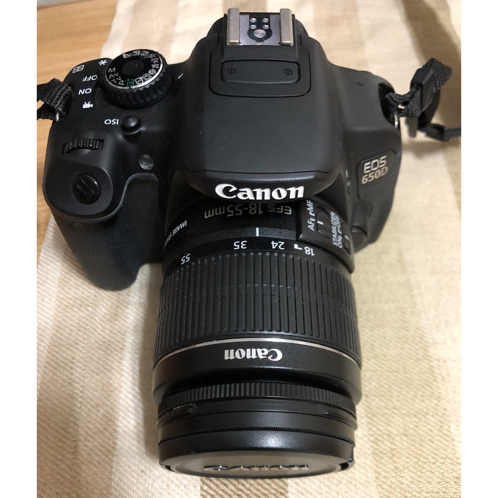 CANON 650D +18-55mm  數位單眼相機(700D 760D 600D 翻轉LCD) 二手極上美品女生使用