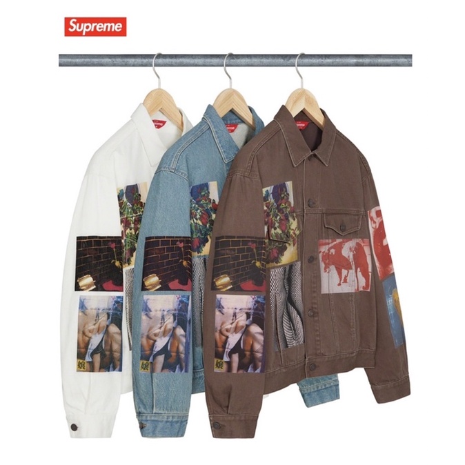 {OGC}Supreme Daido Moriyama Denim Trucker Jacket 牛仔 拼接 夾克 外套