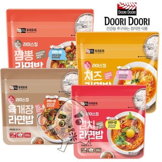 【米糖】韓國 Doori Doori 泡飯麵 袋裝泡麵泡飯 海鮮 泡菜 起司 辣牛肉湯 即食飯 泡麵拌飯