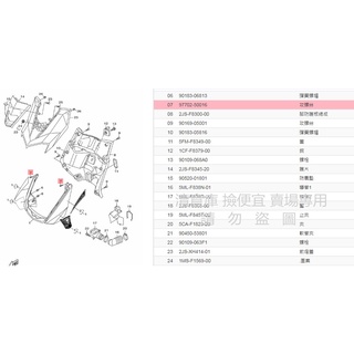 撿便宜料號 97702-50016 YAMAHA 山葉原廠攻螺絲 四代 新勁戰 BWS R 125