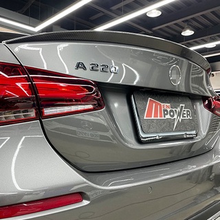 BENZ A-class V177 CF 正碳纖維 卡夢 小鴨尾 台灣製 (禾笙影音館)