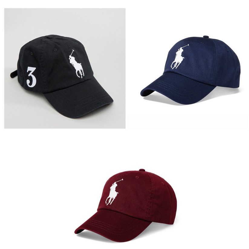 美國百分百【全新真品】Ralph Lauren 帽子 RL 配件 棒球帽 Polo 大馬 黑色 BK25