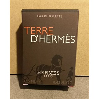 香親香愛～Hermes 愛馬仕 大地男性淡香水 12.5ml 噴式, Terre D'Hermes