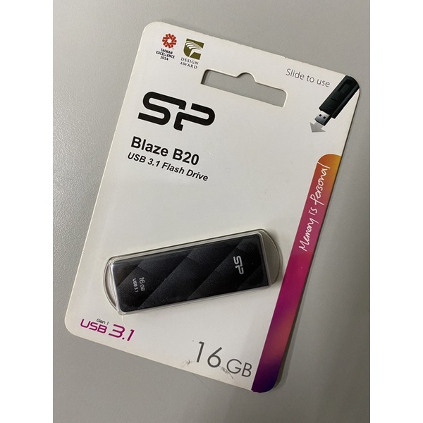 SP B20 隨身碟 16GB USB3.1