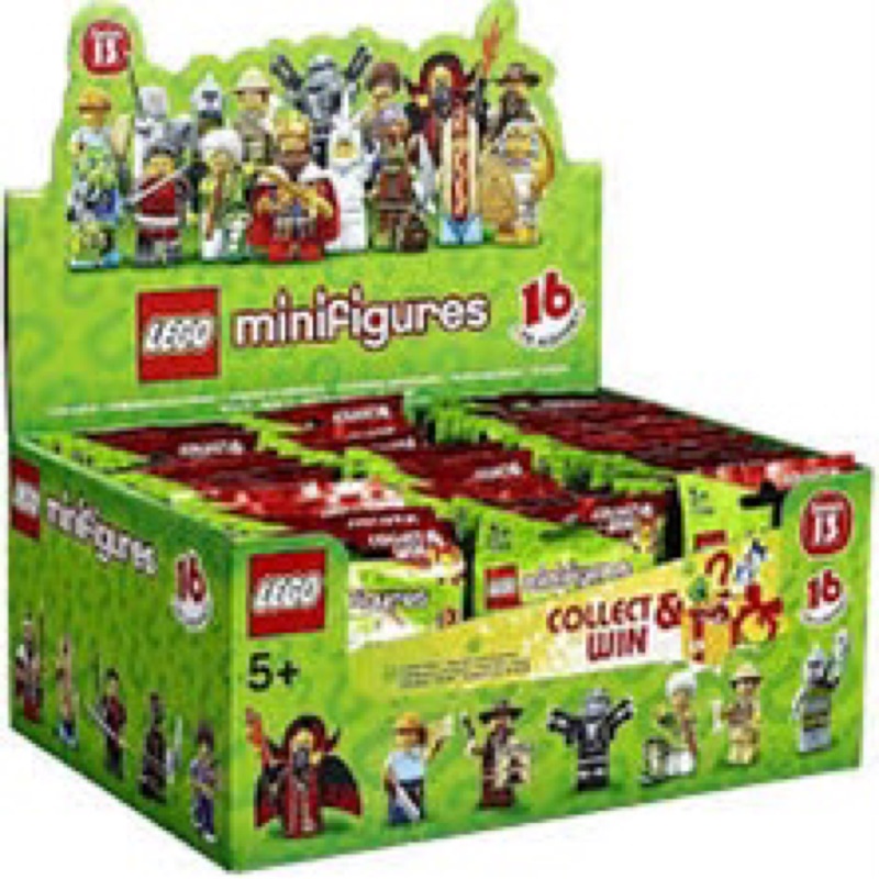 特價 樂高 71008 人偶包 第13代 原箱 一盒 60袋 - LEGO Minifigures