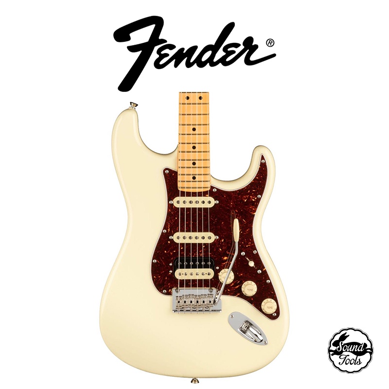 Fender 電吉他 Professional II Strato HSS -Olympic White【桑兔】