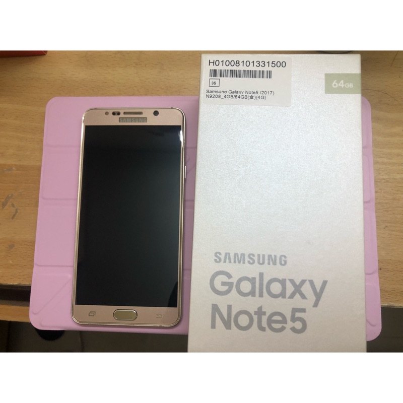 三星 Note5 二手機 64G 95成新 配件盒 Samsung note5