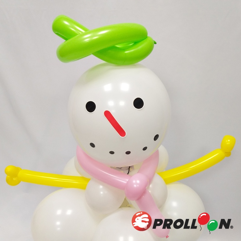【大倫氣球】大雪人 氣球DIY組SNOW MAN balloon (L) DIY  氣球佈置 聖誕節佈置 裝飾 台灣製造