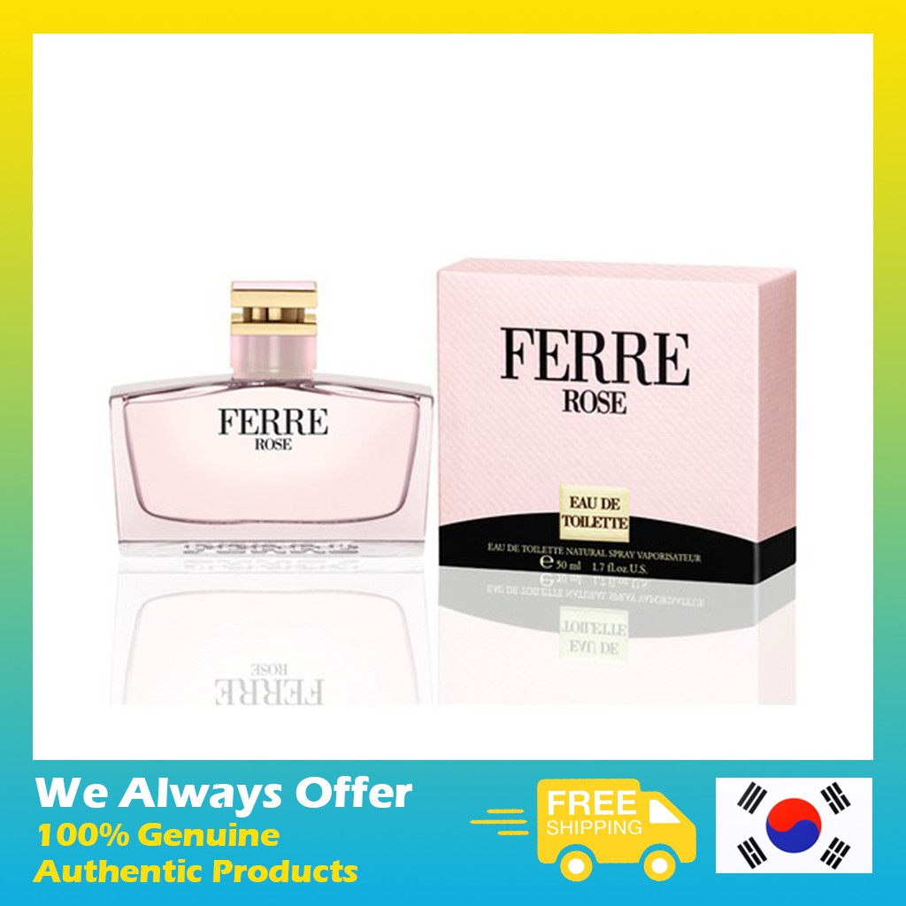 [香水] Edt 30ml 50ml 100ml Eau de toilette 的 Ferre Rose Gianfr