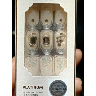 全新正品 Dashing DIVA 施華洛世奇限量版 光療美甲片 MPL-010 36片一盒