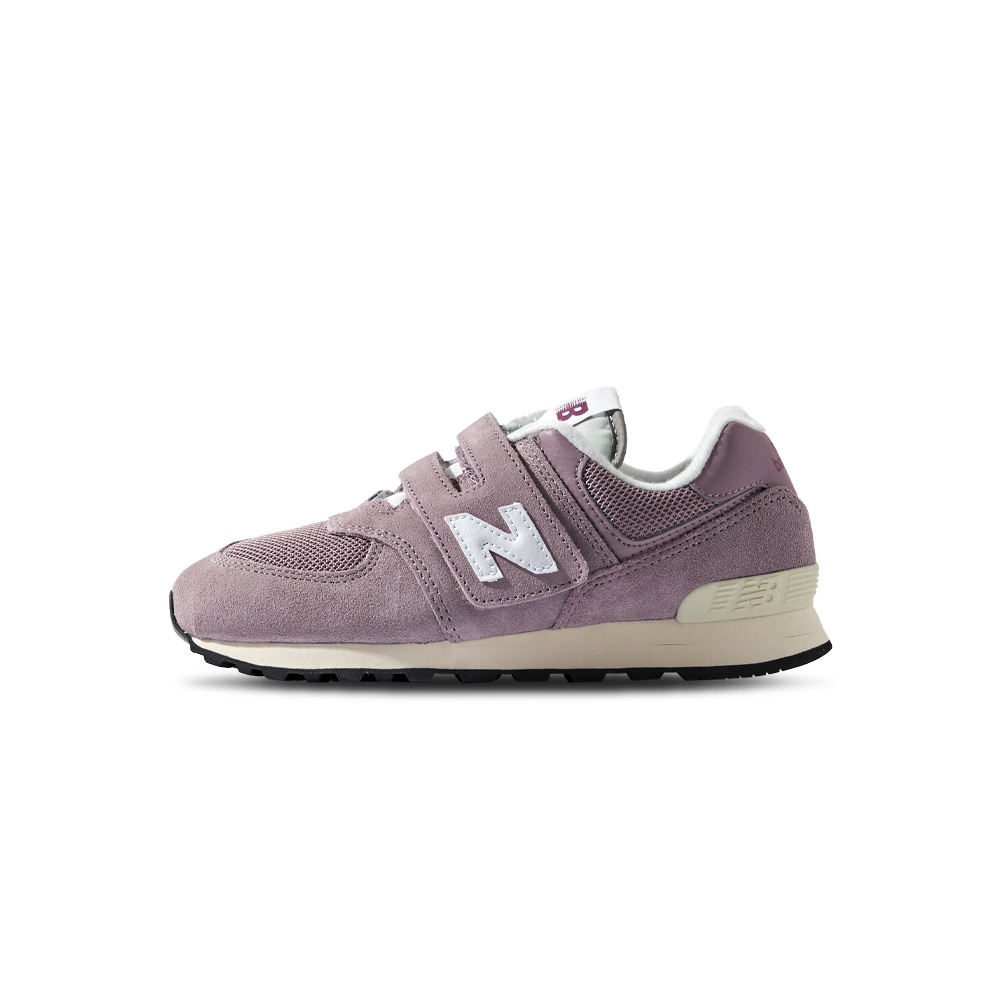 New Balance 574 中童 藕紫 魔鬼氈 復古 運動 休閒鞋 PV574PV1