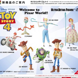 BEETLE MEDICOM TOY 玩具總動員 TOY STORY UDF 胡迪 巴斯光年 叉奇 DISNEY 迪士尼