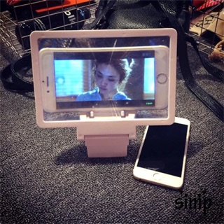 iphone6視訊放大器6s plus手機電影支架蘋果5s手機螢幕放大鏡