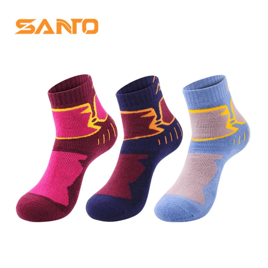 【裝備部落】SANTO山拓 45%羊毛襪 女款 保暖羊毛襪 登山羊毛襪 美麗諾羊毛襪 登山襪 運動襪 滑雪襪 厚襪 長襪