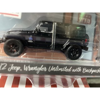 《模王》 1/64 美國綠光 模型合金車 2012 吉普 wanglen