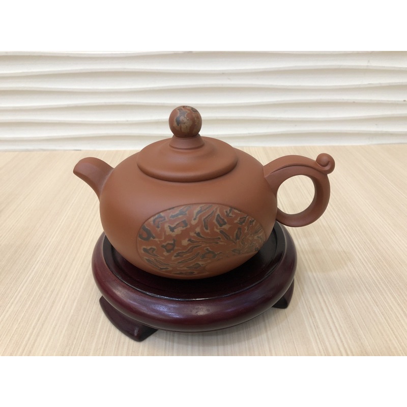 老壺王 茶壺 茶具 早期紅胎土 工藝精美 約300cc