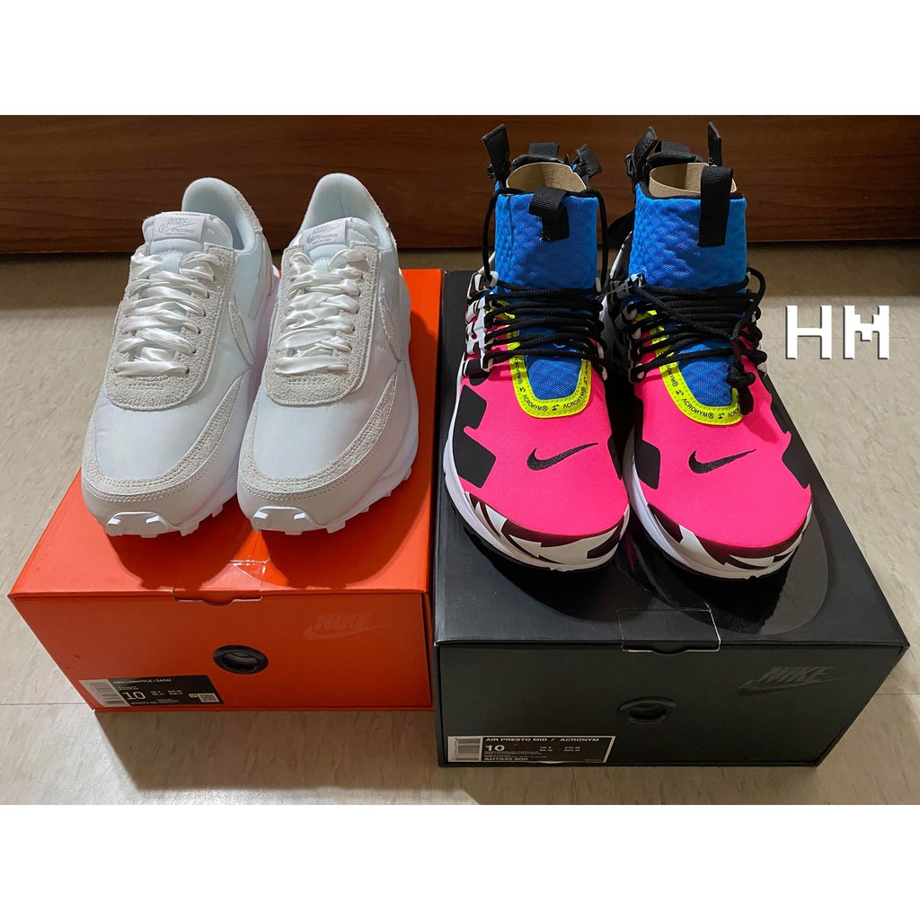 Nike x Sacai LDWaffle White Nylon 白 官網公司貨 男鞋 全新現貨 BV0073-101