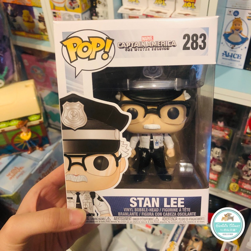 ✨美國 Funko Pop No. 283 美國隊長 史丹利 Captain America Stan Lee 公仔