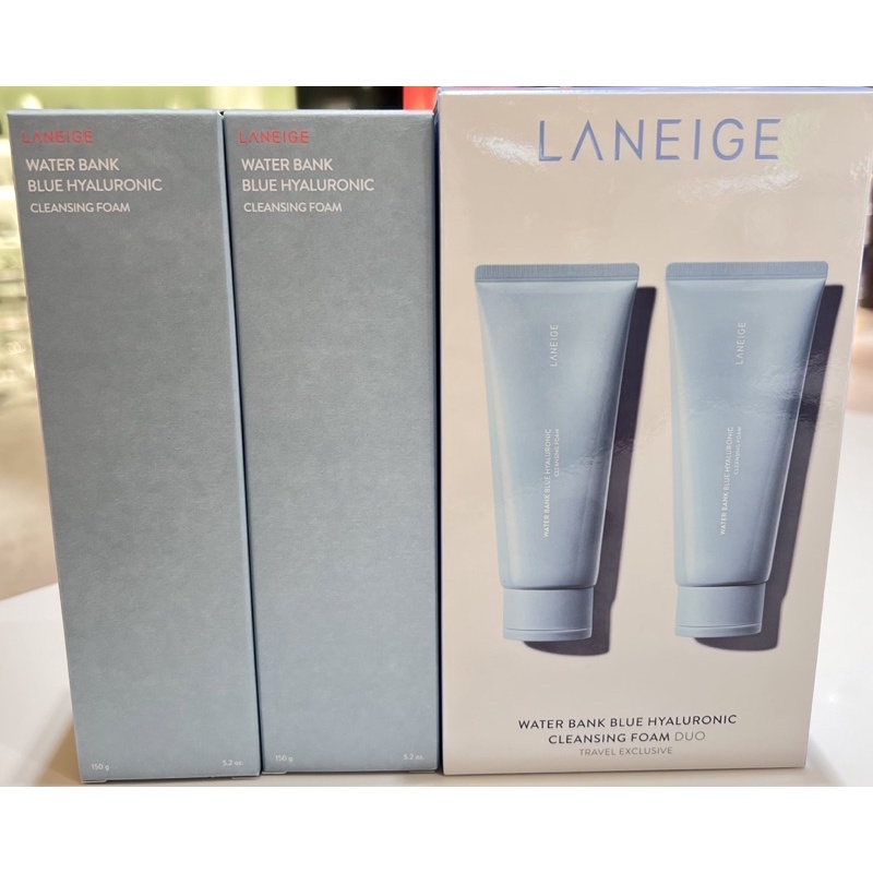 水酷修護水潤洗面乳 Waterbank Blue HA Cleansing Foam 150g