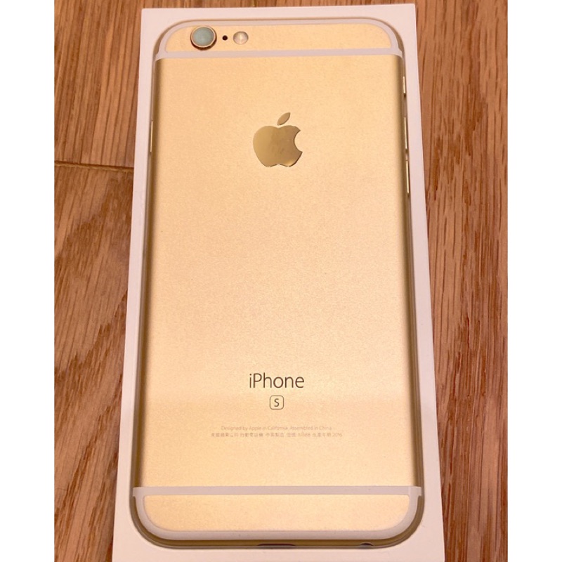 iPhone 6s apple 蘋果 哀鳳 香檳金 64G 2016年7月購入
