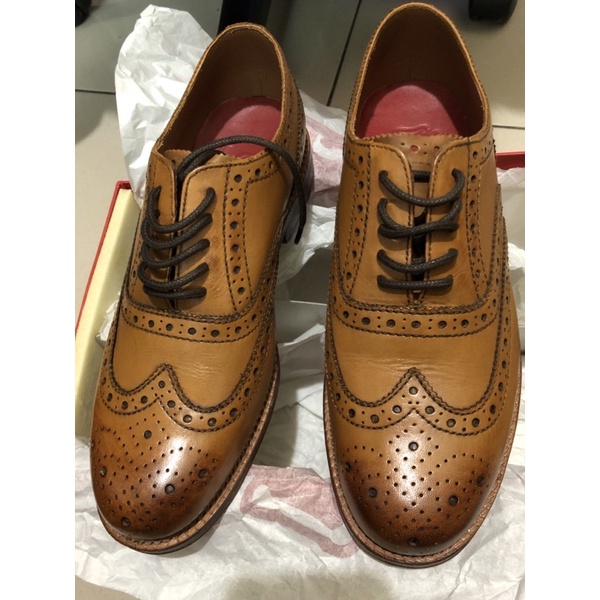 Grenson花雕皮鞋Uk7