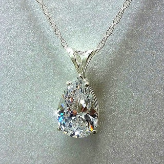 ღ LaLa-水晶專場 ღ水晶吊墜 女士項鍊 超閃配飾 時尚寶石 水滴 鑽石 潮流