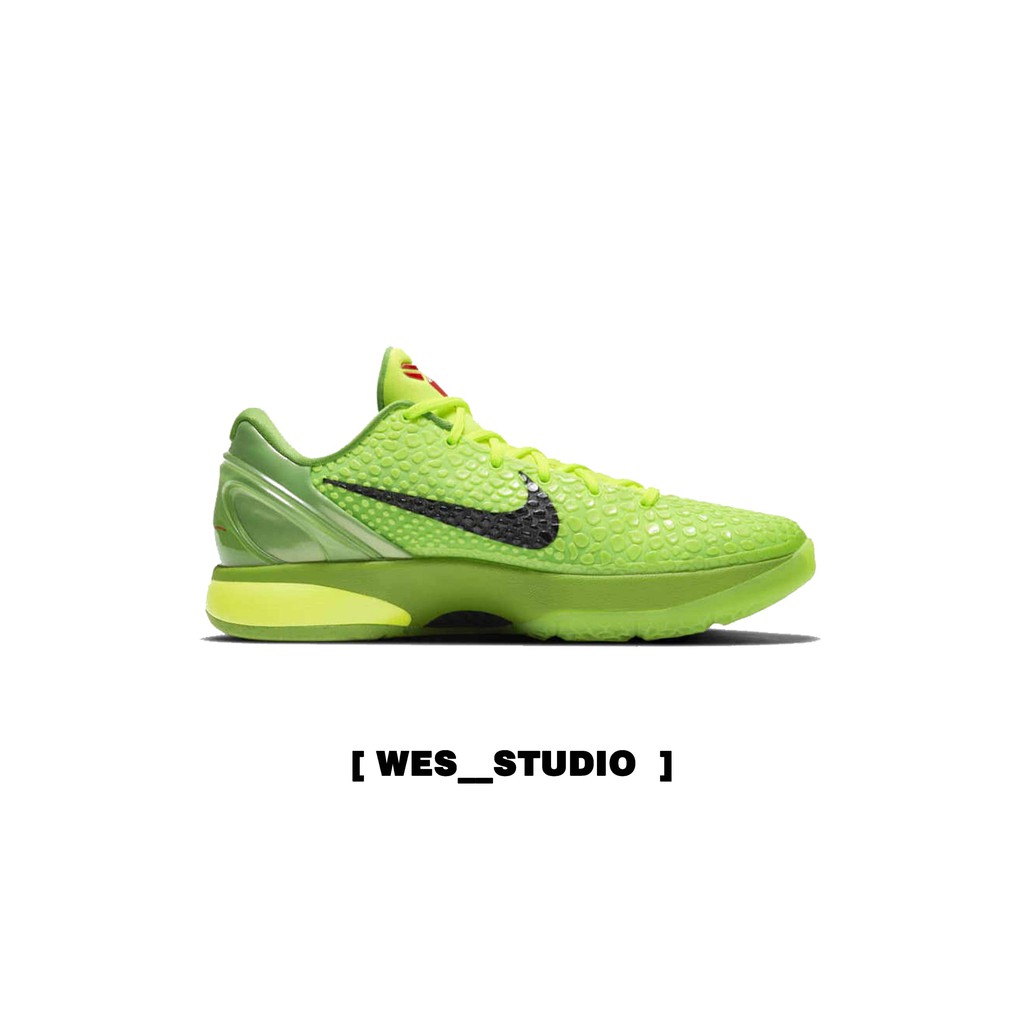 [ WES ]  Kobe 6 Protro Green Apple CW2190-300 青竹絲 KOBE6 籃球鞋