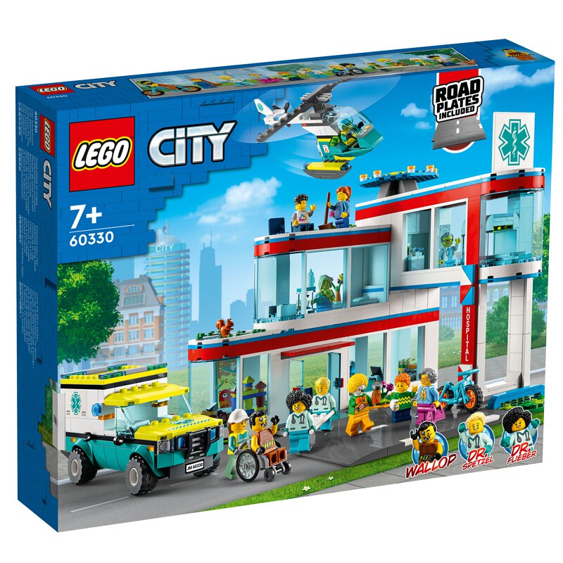 [大王機器人] 樂高 LEGO 60330 城市系列 ＣＩＴＹ 城市醫院