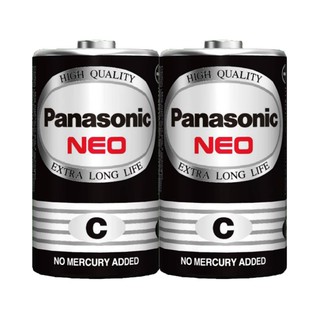 Panasonic 國際牌錳乾電池(2號)2入R14NN/2S【久大文具】