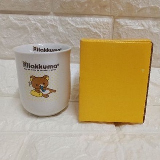 日本拉拉熊和風茶杯 懶熊陶瓷茶杯 Rilakkuma杯子