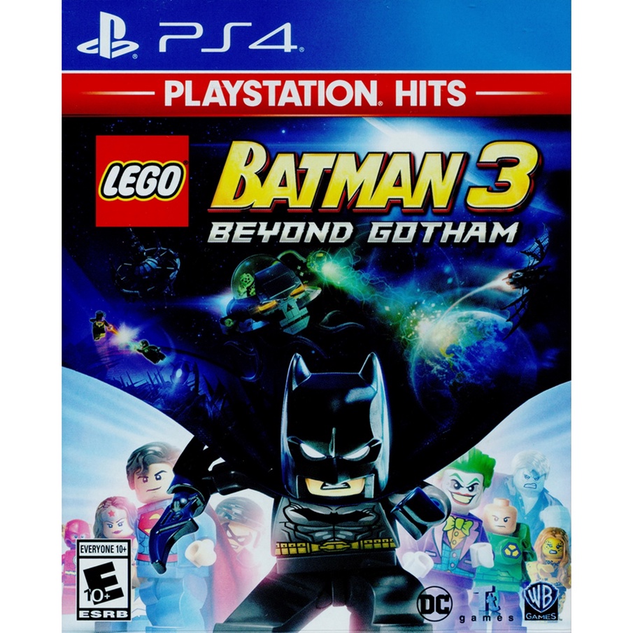 (現貨全新) PS4 樂高蝙蝠俠 3：飛越高譚市 英文美版(附贈道具密碼表) LEGO Batman 3