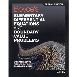 【夢書/20 H2 K32】Boyce`s eelementary DIFFERENTIAL EQUATIONS 10E