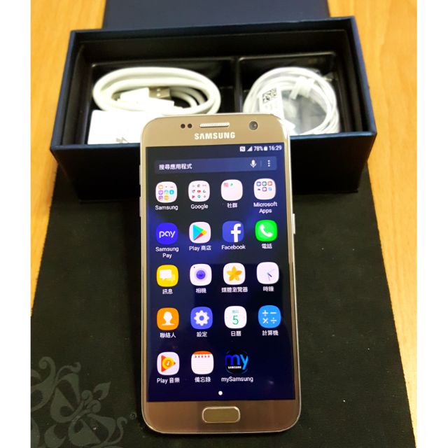 Samsung Galaxy S7 SM-G930FD 4G+3G雙卡待
八核心 指紋辨識 4g/32g 5.1"手機