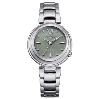 ∣聊聊可議∣CITIZEN 星辰 L系列限量光動能優美女錶-銀/30mm EM0338-53H
