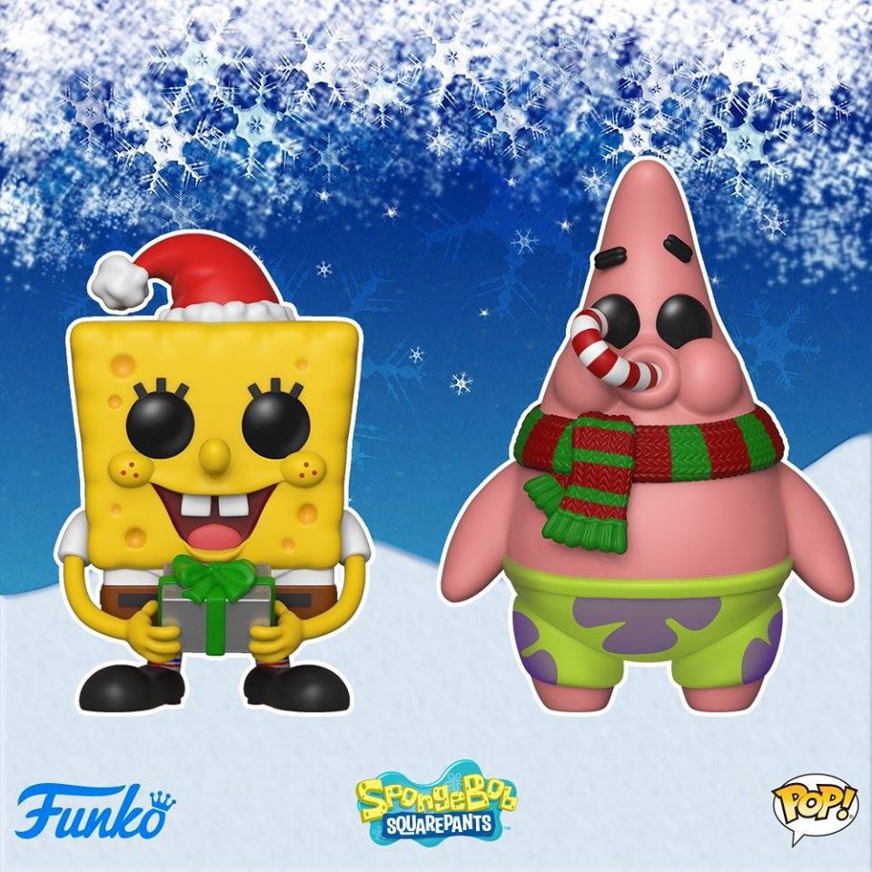 BEETLE FUNKO POP SPONGEBOB 海綿寶寶 派大星 聖誕節 XMAS PATRICK 禮物 棒棒糖