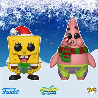 BEETLE FUNKO POP SPONGEBOB 海綿寶寶 派大星 聖誕節 XMAS PATRICK 禮物 棒棒糖