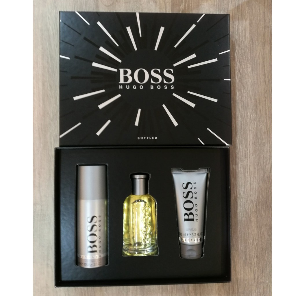 🎁禮盒專區 BOSS BOTTLE 自信 男性淡香水禮盒 ★新品★