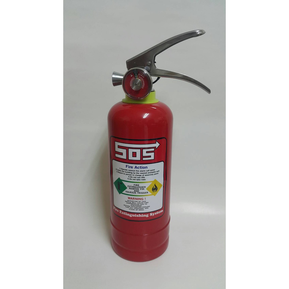 《消防材料批發》車用滅火器 3/5/10高能氣體滅火器  HFC-227ea 900ml 新海龍氣體 永久免換台灣製