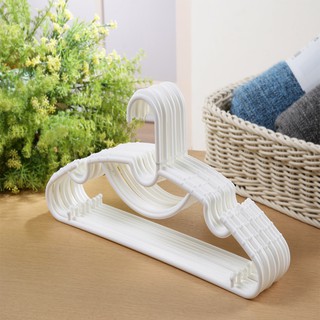 《真心良品》夏卡爾多功能衣架(10入) 衣架 曬衣架 白色 臺灣製劍橋全功能衣架 F360 全館滿$299出貨