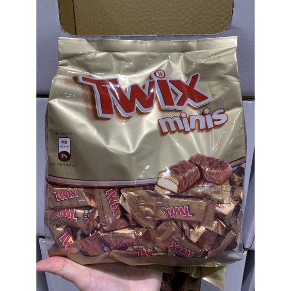 Twix特趣迷你焦糖夾心巧克力 1177g 好市多代購