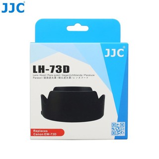 JJC佳能EW-73D遮光罩EOS 90D 77D 80D單眼相機18-135mm IS USM鏡頭 配件 67mm