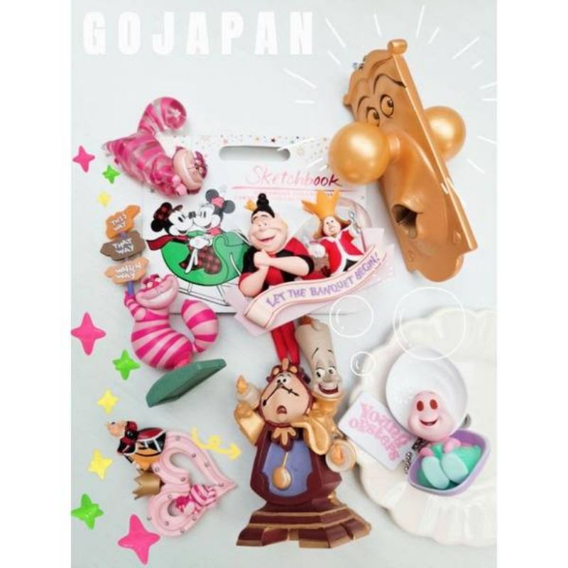 日貨雜貨舖❤️日本代 迪士尼 愛麗絲夢遊仙境柴郡貓妙妙貓笑笑貓公仔盲抽盲盒玩具一番賞紅心皇后國王撲克牌門把先生聖誕節吊飾