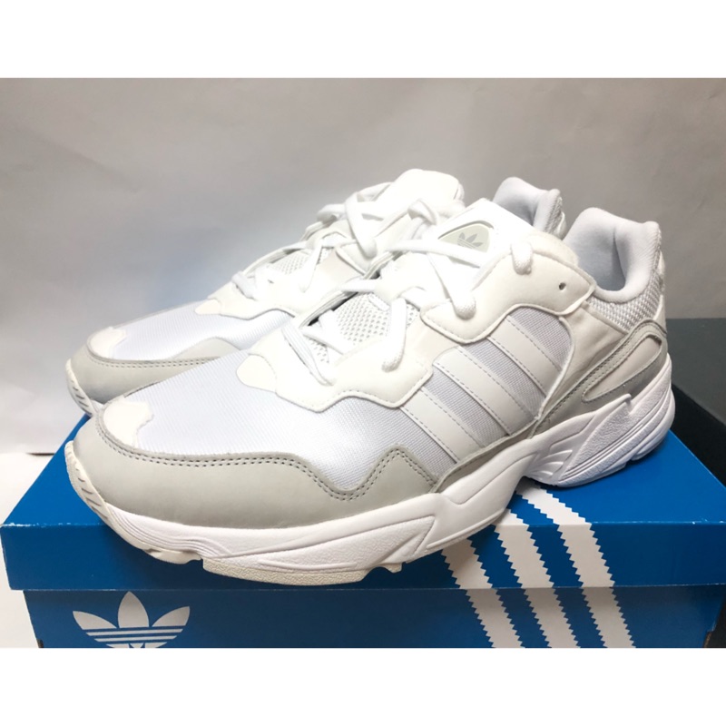 大腳 ADIDAS Originals Yung-96 白灰 復古 老爹鞋 經典 百搭 休閒 US13現貨