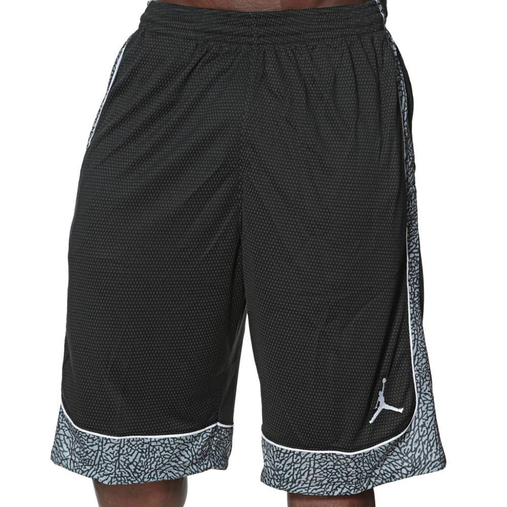 NIKE JORDAN ELE 2.0 SHORTS 爆裂紋 球褲 黑【A-KAY0】【642470-010】