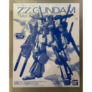 日版 全新 限定 BANDAI MG 1/100 ZZ 彩透 ZZ 鋼彈 Ver.Ka 彩色 透明 ZETA expo